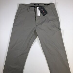 Proof Huckberry Nomad Tech Chino Pants Mens 32x32 Gray Slim Straight NWT